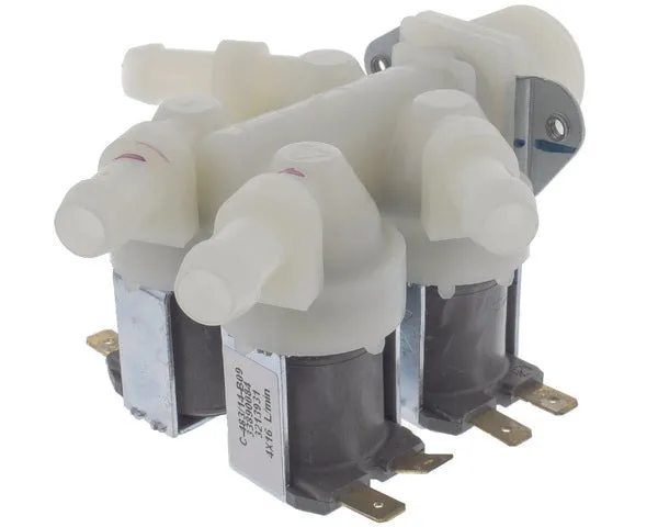 Soupape de lave-linge 4 voies horizontale 180º