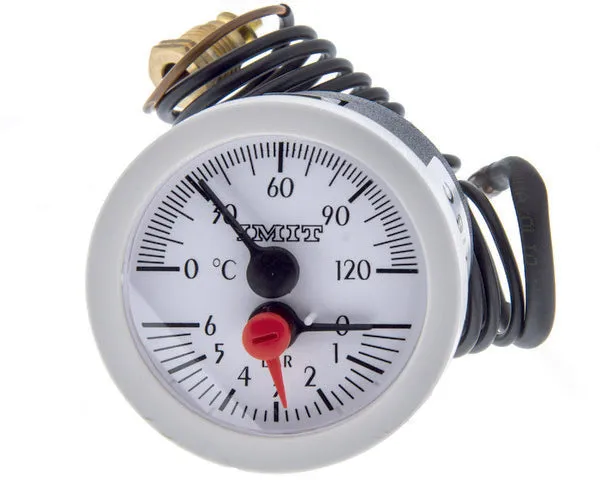 Thermomètre-hygromètre pour chaudière 0/120ºC | CELC000002