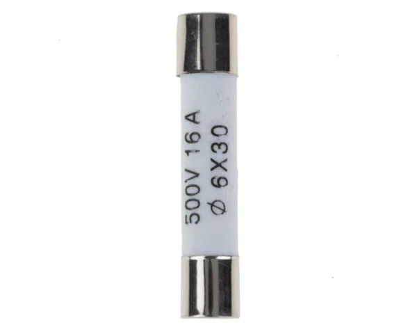 Fusible pour four à micro-ondes 16,0 A ø6 x 30 mm.
