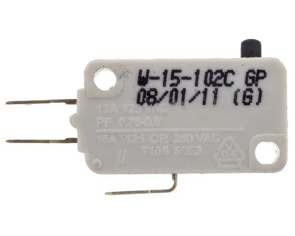 Micro-interrupteur de porte pour four à micro-ondes GALANZ | W-15-102C-GP