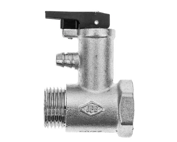 Soupape de sûreté pour chauffe-eau 1/2" 9,5 bar