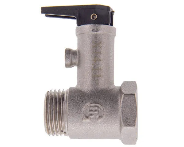 Soupape de sûreté pour chauffe-eau 9,5 bar 1/2''