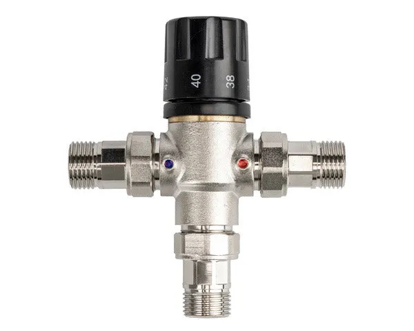 VANNE MÉLANGEUSE THERMOSTATIQUE 1/2' 'M-M