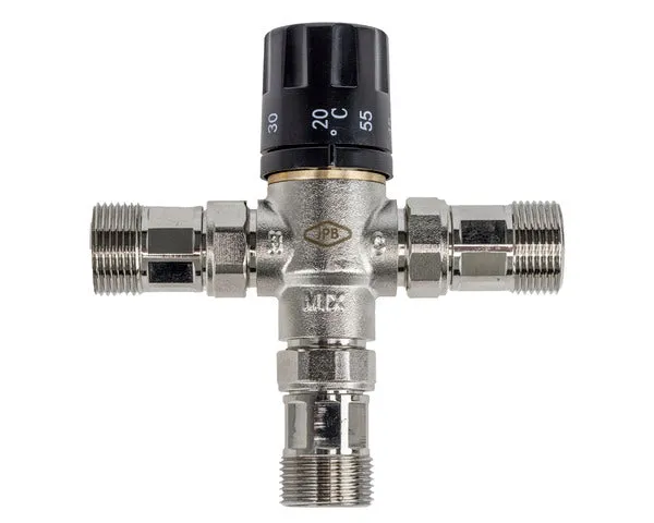 VANNE MÉLANGEUSE THERMOSTATIQUE 3/4' 'M-M