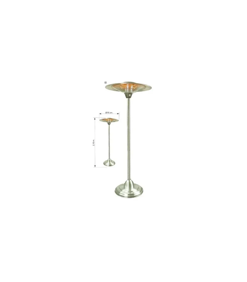 LACOR chauffe-pied inox terrasses 3000W 69411